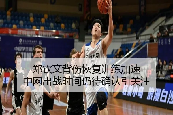 郑钦文背伤恢复训练加速 中网出战时间仍待确认引关注 | J9